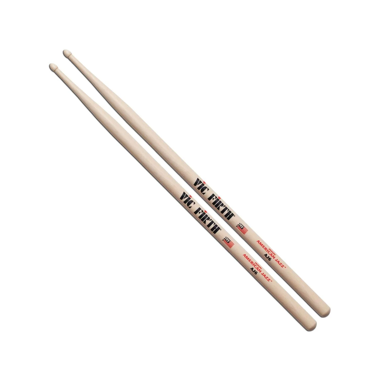 Vic Firth AJ6 American Jazz 6 Drumsticks - 7A