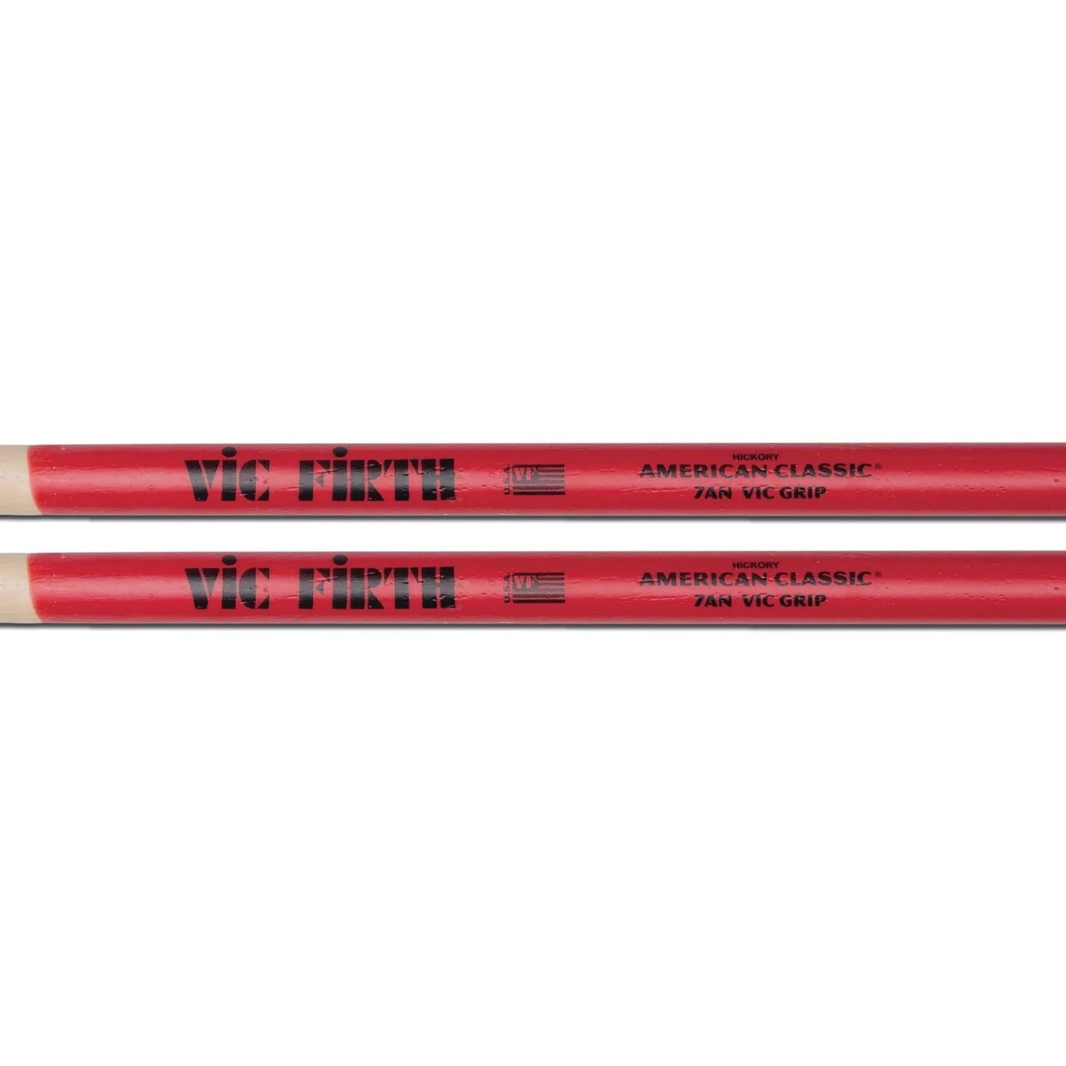 Vic Firth American Classic 7ANVG Grip Drumsticks - Nylon Tip - Image 3
