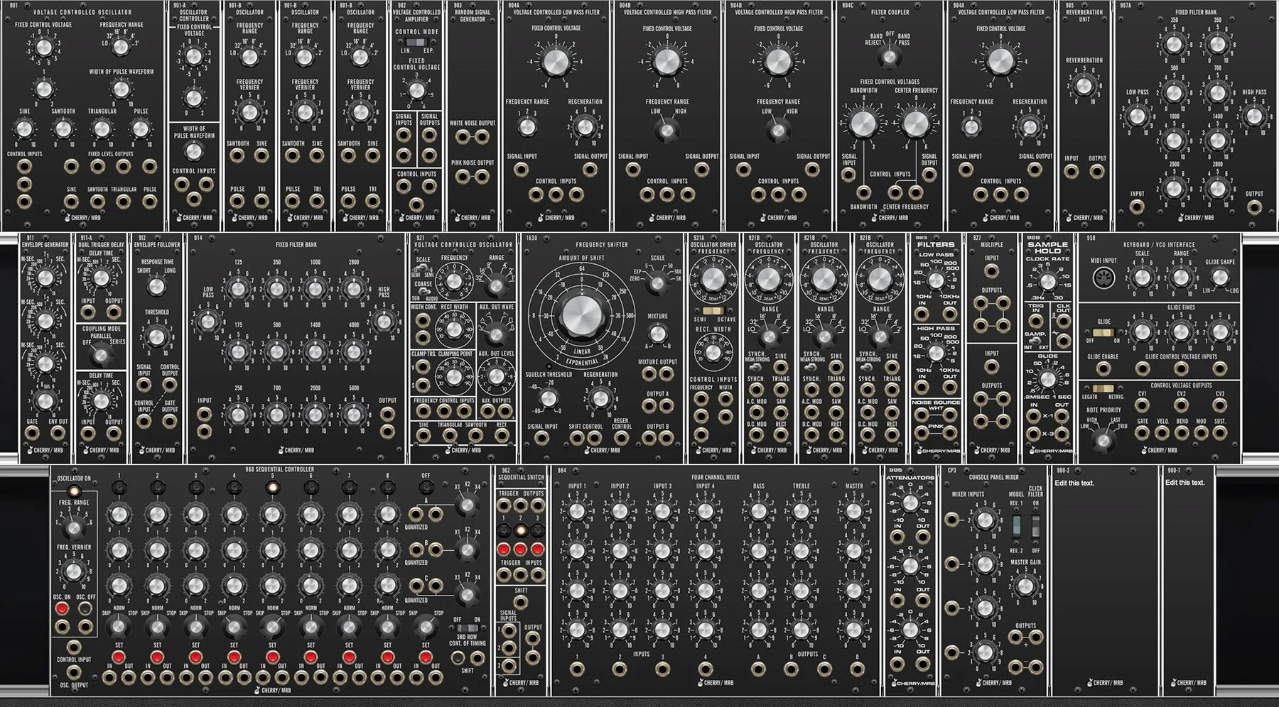 Cherry Audio Year Three Collection assembles all Cherry Audio/MRB brand modules for Voltage Modular – Professional Audio Software & Plugin - Image 3