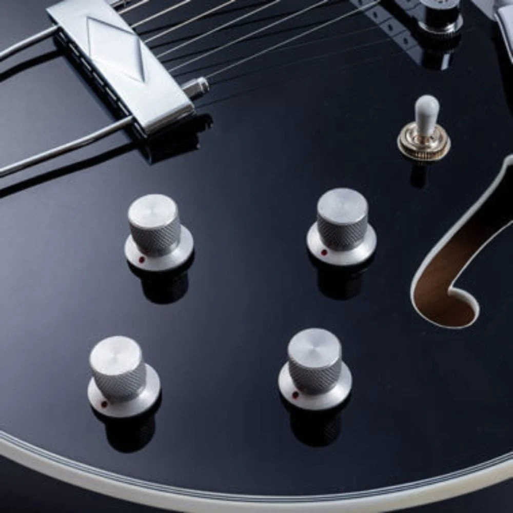 Vox BOBCAT V90 Semi-Hollow 6 String Electric Guitar - Image 5