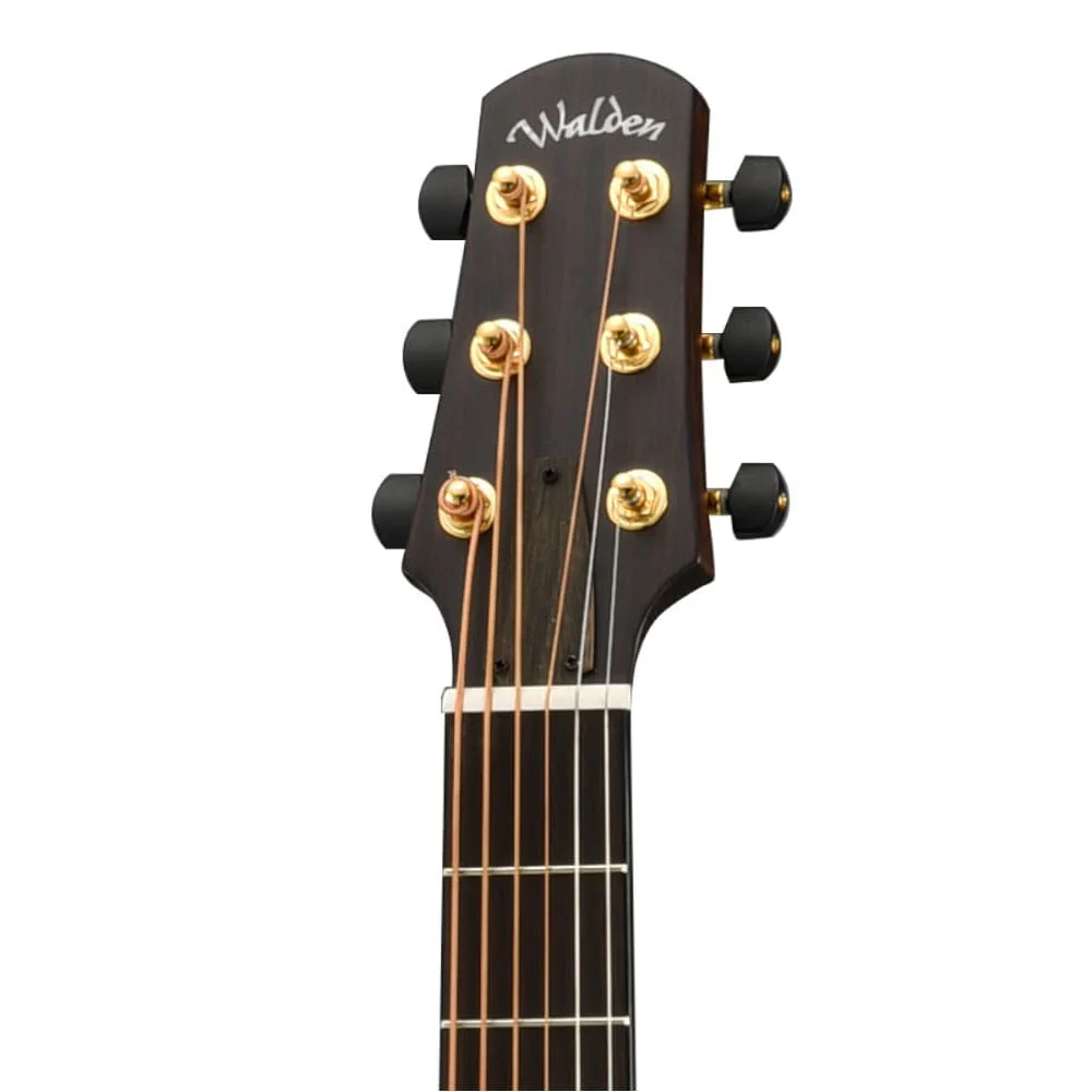 Walden B103E/H Grand Auditorium Electro Acoustic Guitar with Hardshell Case - Natural - Image 3