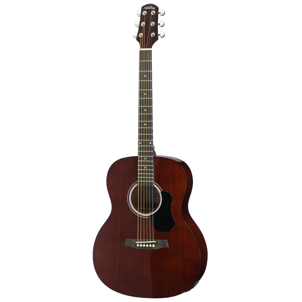 Walden O351E Standard Mahogany Top Orchestra Electro Acoustic Guitar With Bag - Gloss Natural