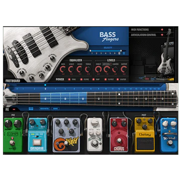 Waves Bass Fingers: Bass Instrument – Professional Audio Software & Plugin - Image 2