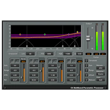 Waves C4 Multiband Compressor: Multiband Compressor Plugin - Image 2