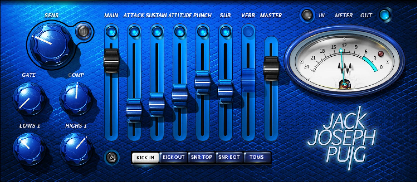 Waves JJP Drums: Drum Instrument – Professional Audio Software & Plugin