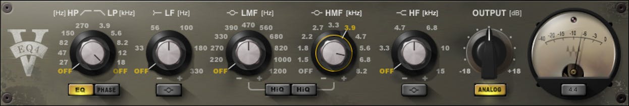 Waves V-EQ4: Equalizer Plugin