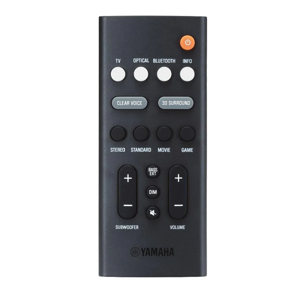 Yamaha Audio SR-B20A Wireless Bluetooth Soundbar - Black - Image 8