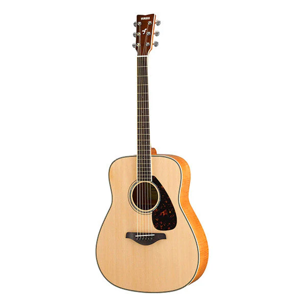Yamaha FG840SFM Dreadnought Acoustic Guitar - Natural