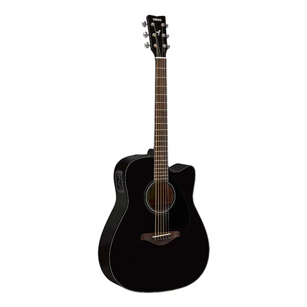 Yamaha FGX800C Cutaway Electro Acoustic Guitar - Black