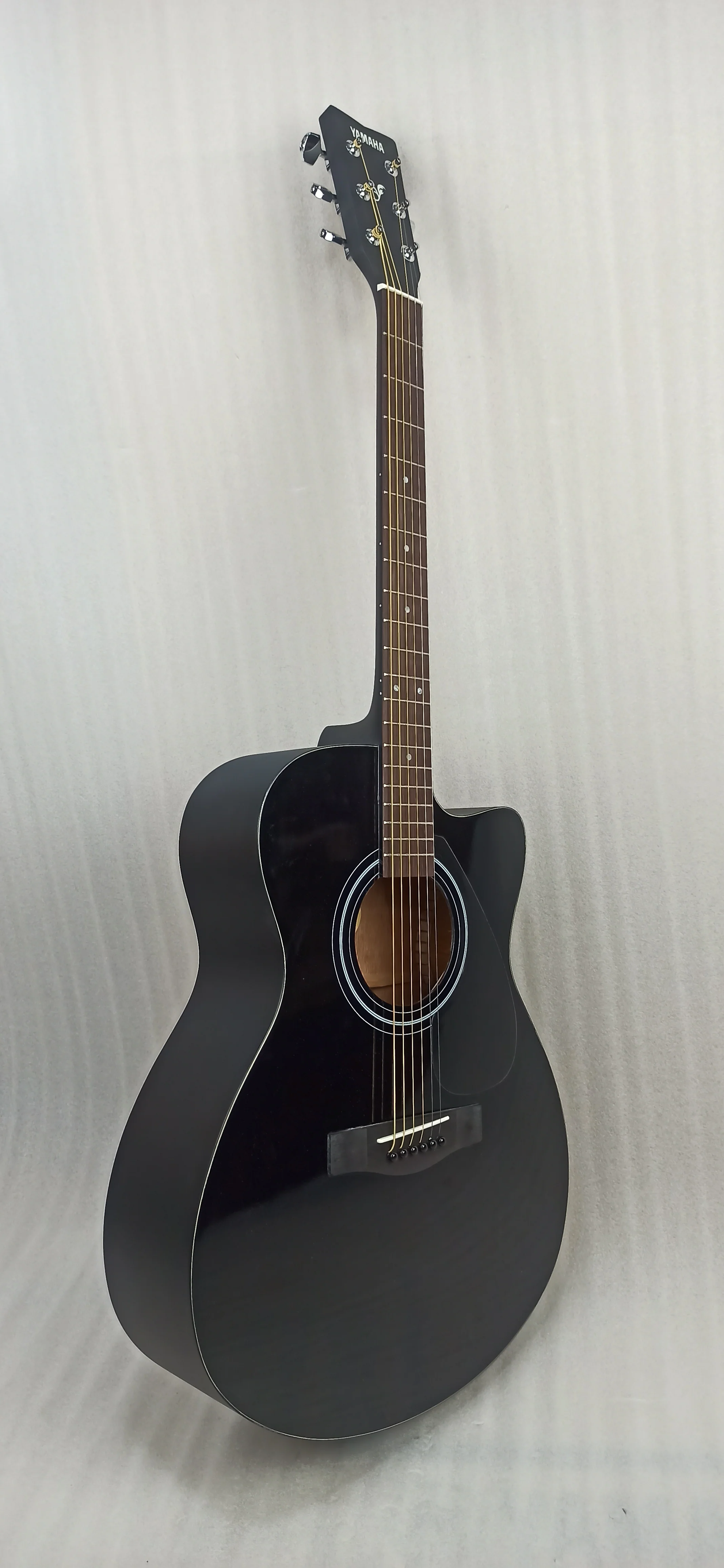 Yamaha FS80C The Ultimate Concert Body Cutaway Acoustic Guitar - Open Box B Stock - Image 3