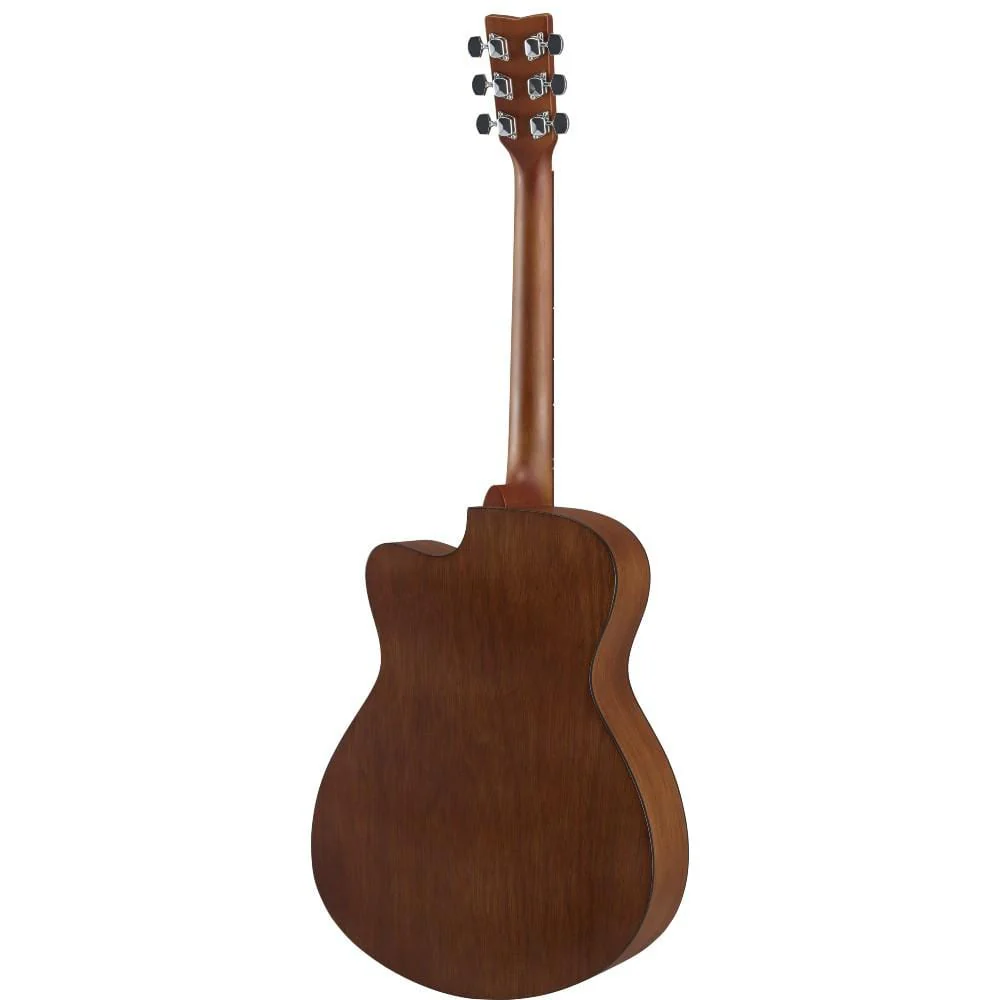 Yamaha FS80C The Ultimate Concert Body Cutaway Acoustic Guitar with Gigbag, Strap, Picks & Ebook - Image 4