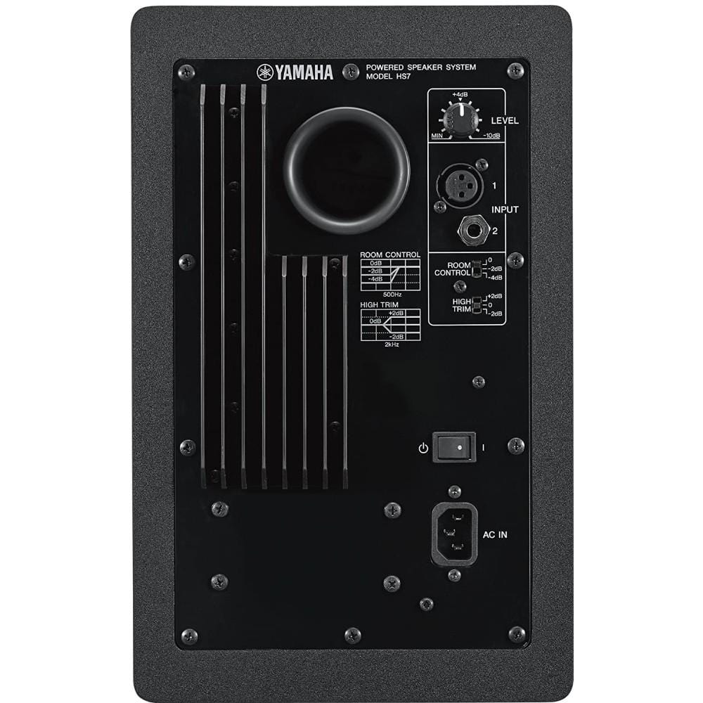 Yamaha HS7 Two Way 6.5inch Active Monitor - Single Unit - Image 4