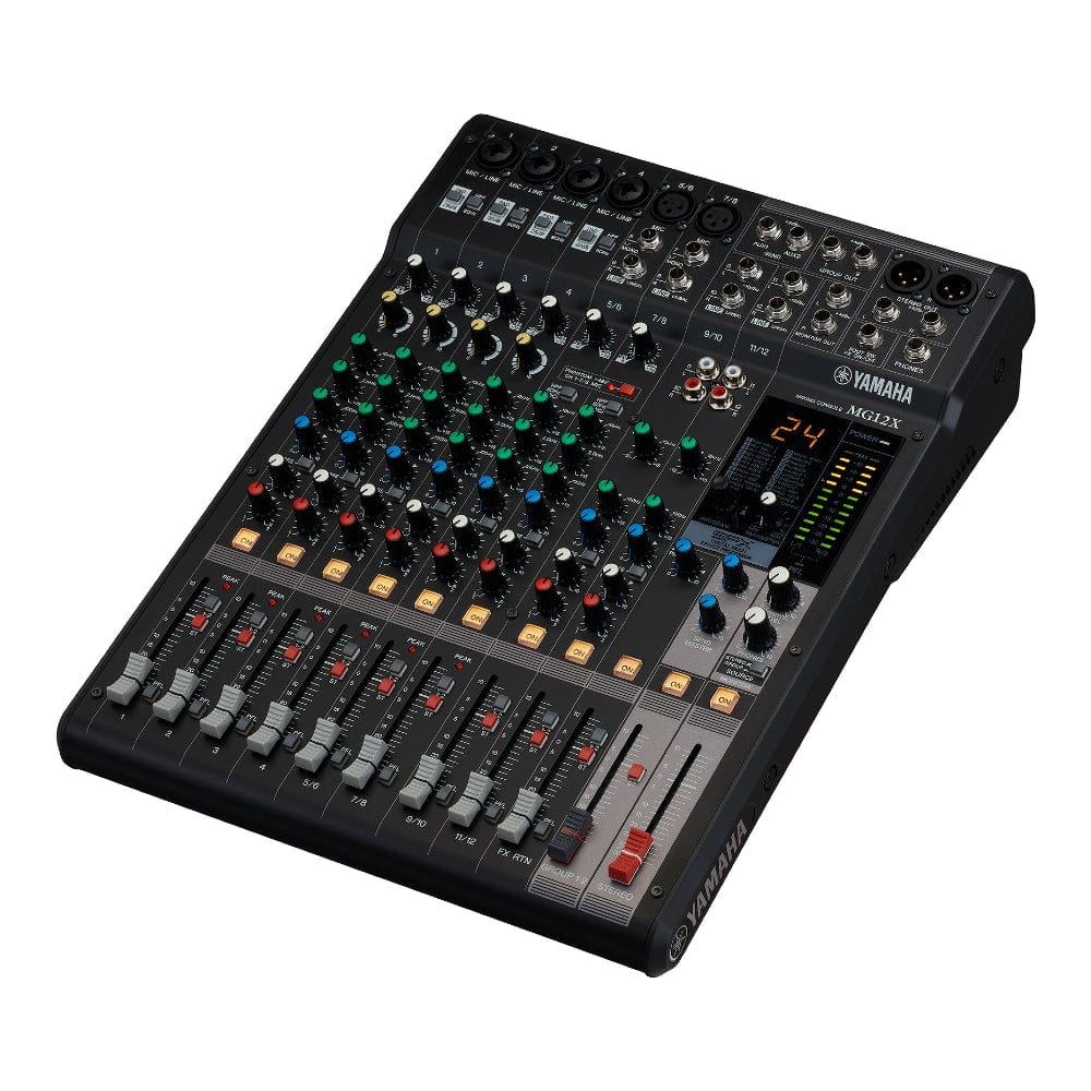 Yamaha MG12X CV 12-Channel Stereo Mixer - Image 2