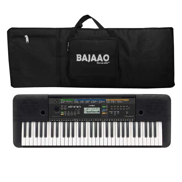 Yamaha PSR-E253 61-Key Portable Keyboard Basic Bundle
