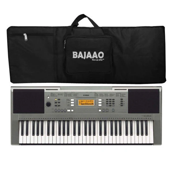 Yamaha PSR-E353 61-Key Touch Sensitive Portable Keyboard Basic Bundle