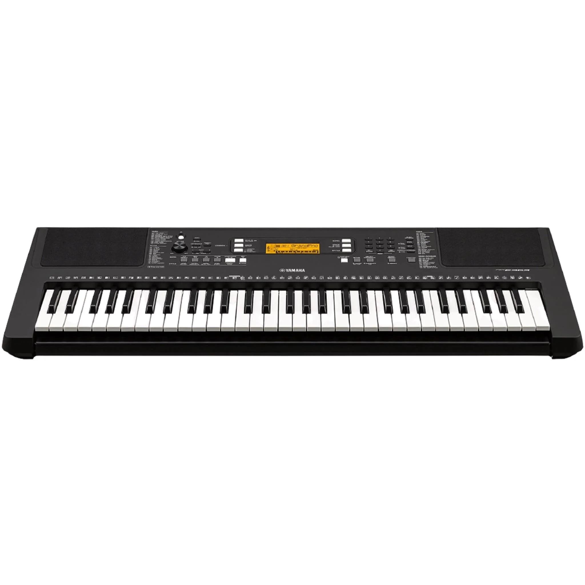 Yamaha PSR-E363 61-Key Touch Sensitive Portable Keyboard with Stand, Gig Bag, Polishing Cloth and Headphones - Image 2