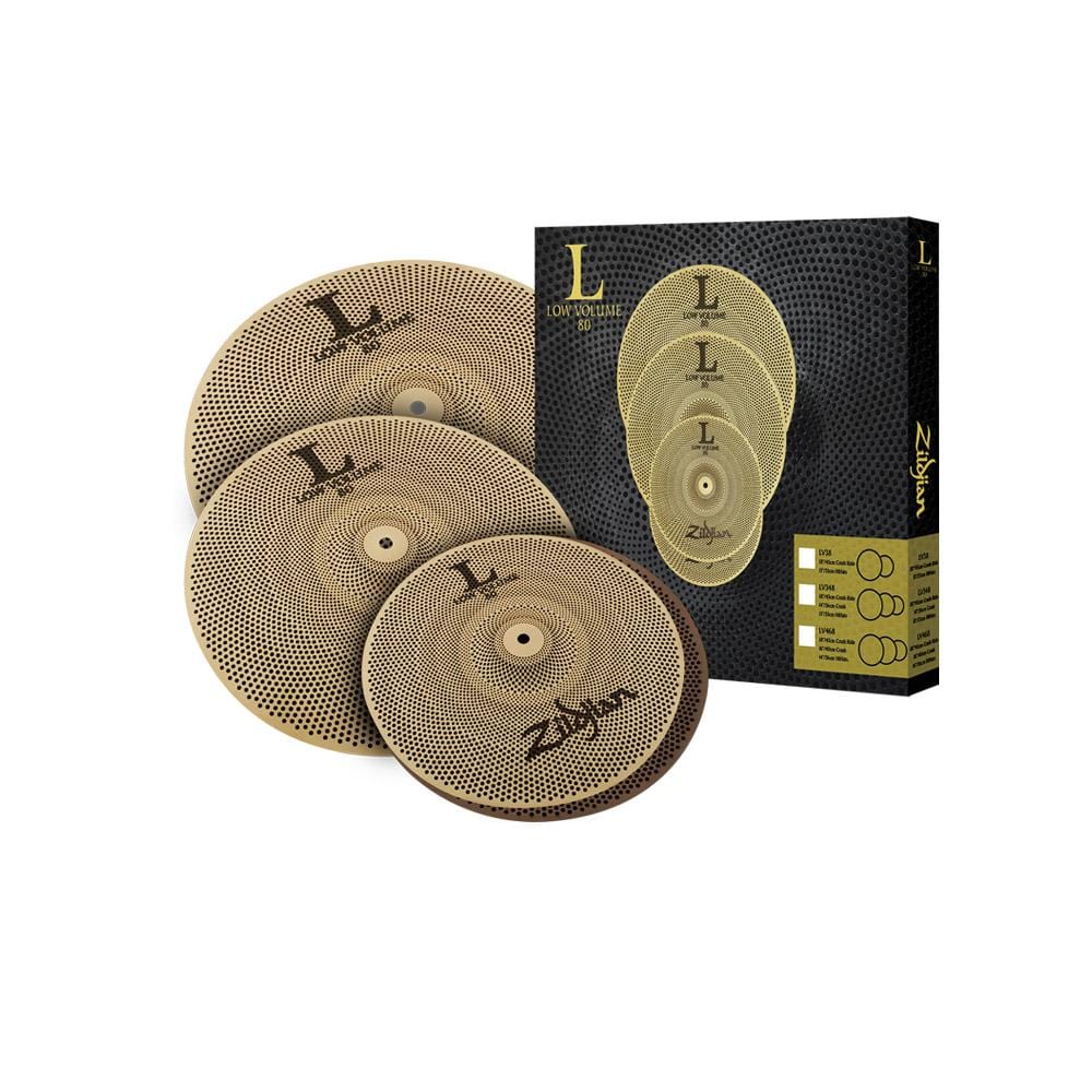 Zildjian LV468 L80 Low Volume Cymbal Set