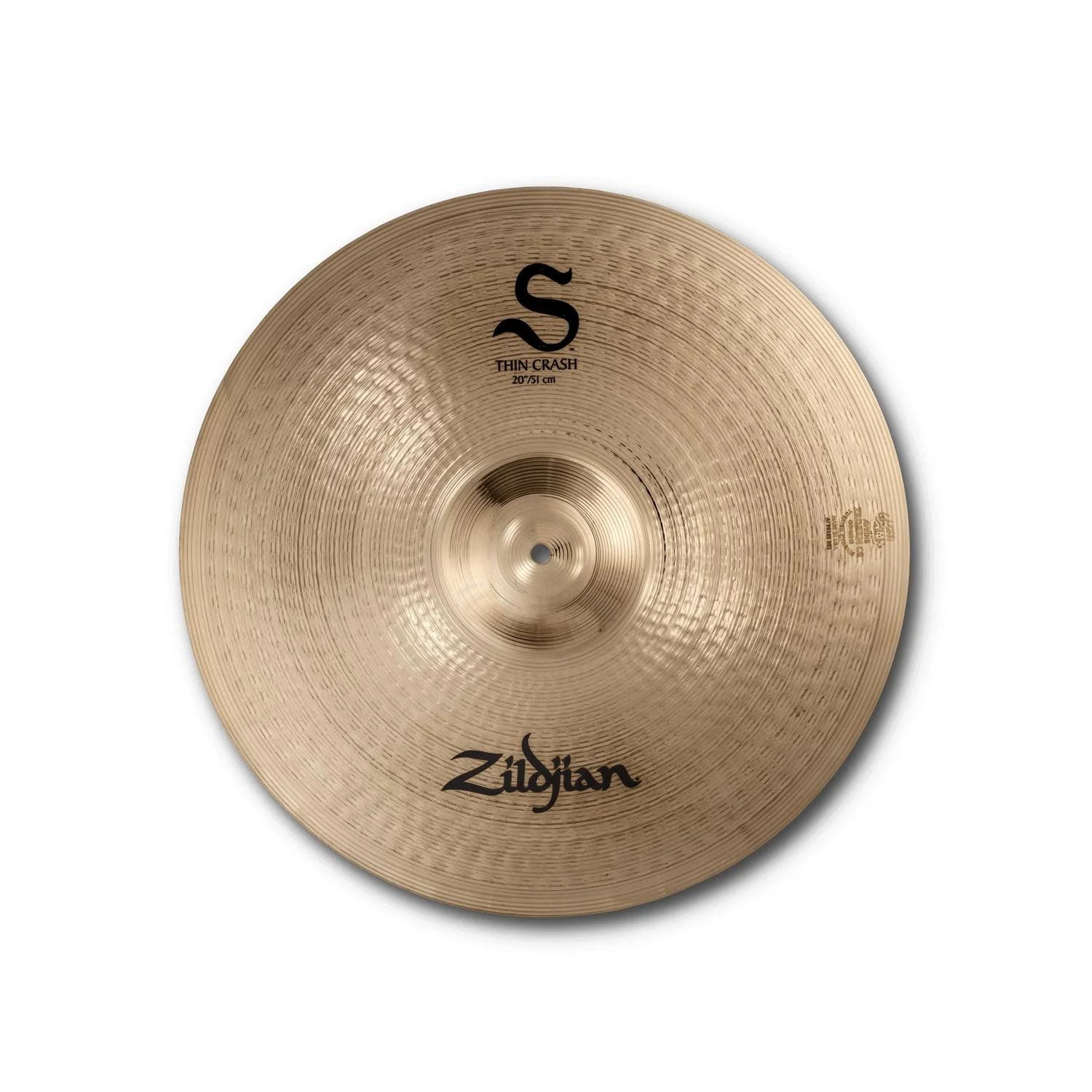 Zildjian S20TC 20 Inch S Series Thin Crash Cymbal
