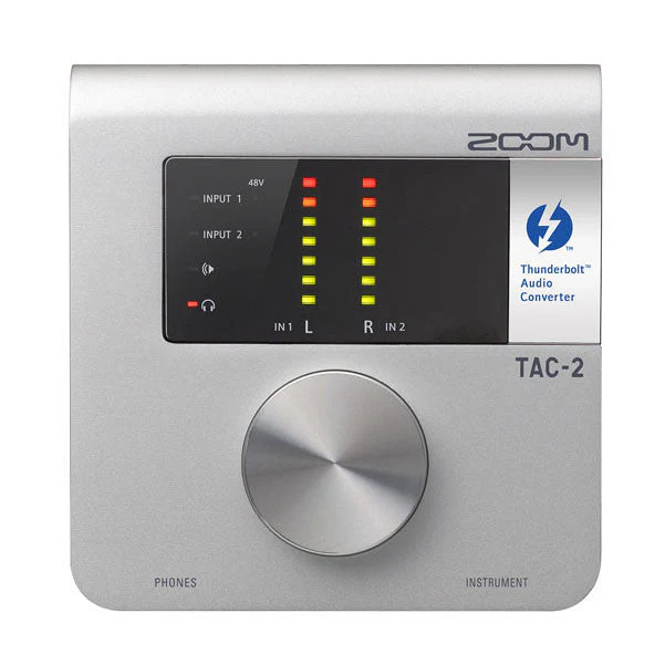 Zoom TAC-2 2 Channel Thunderbolt Audio Interface with Phantom Power