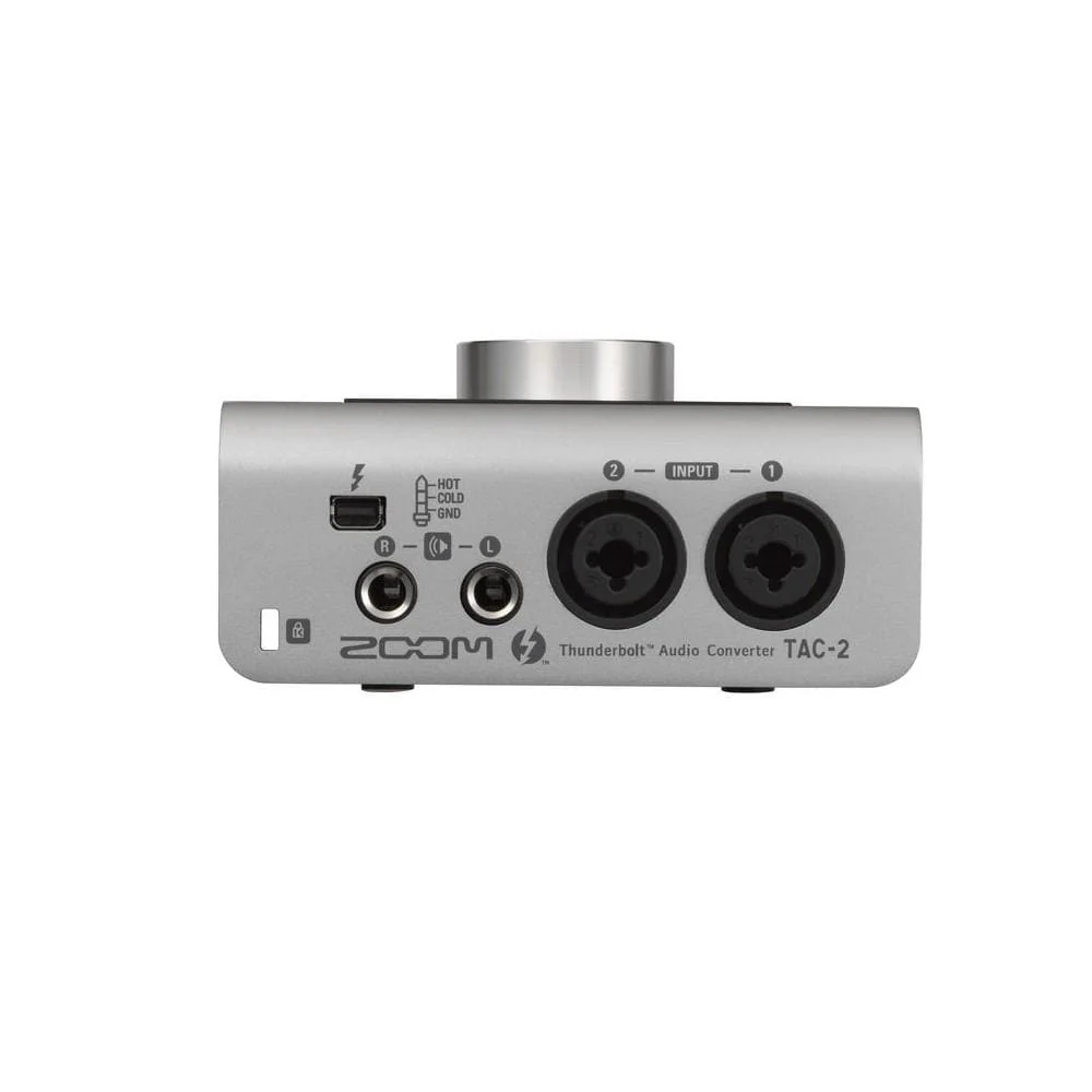 Zoom TAC-2 2 Channel Thunderbolt Audio Interface with Phantom Power - Image 4