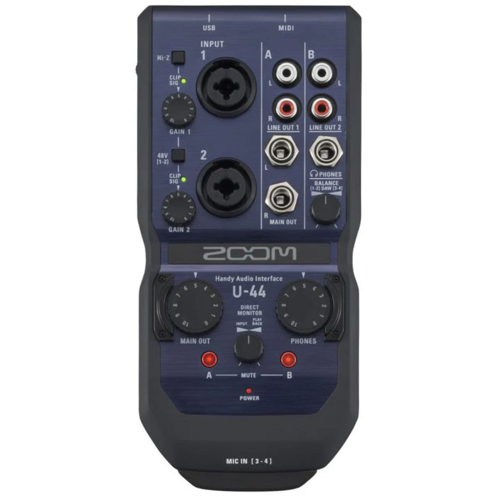 Zoom U-44 Handy Audio Interface