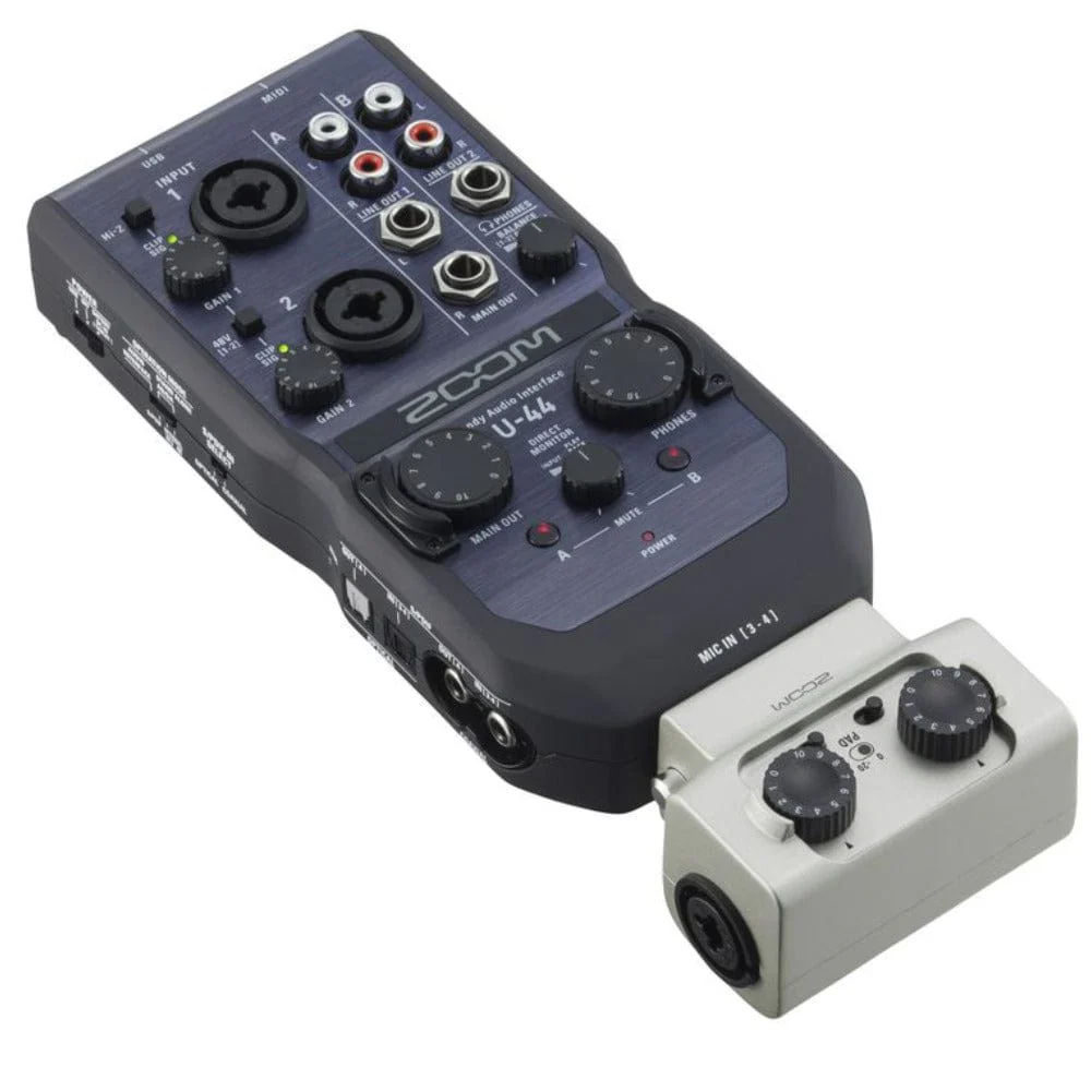 Zoom U-44 Handy Audio Interface - Image 5