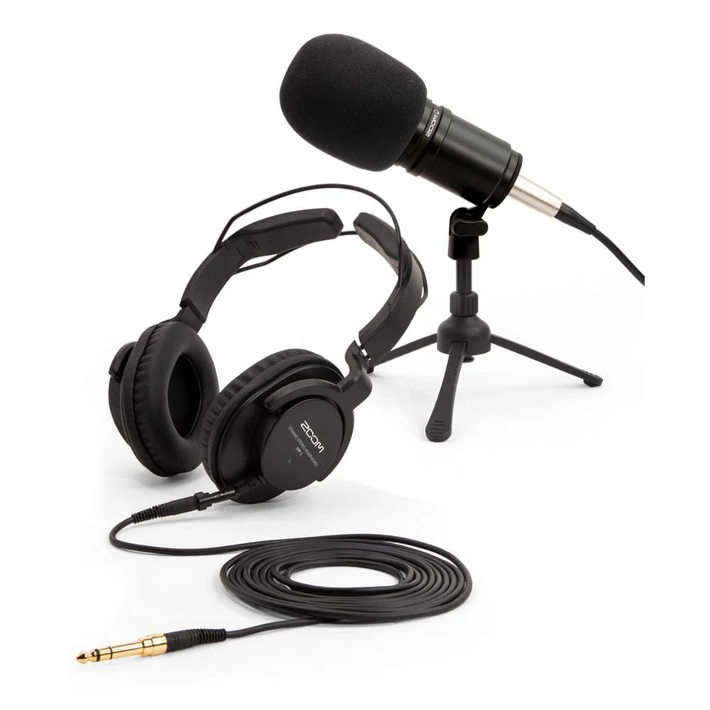 Zoom ZDM 1PMP for Professional Sounding Podcasts Mic Pack